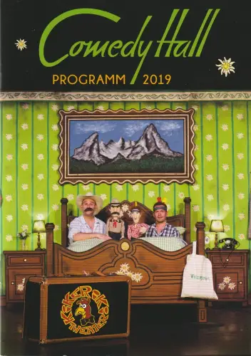 Comedy Hall Darmstadt, Meike Schneider, Paul Raabe, Daniel Bühl: Programmheft COMEDY HALL Darmstadt PROGRAMM 2019 Spielzeitheft. 