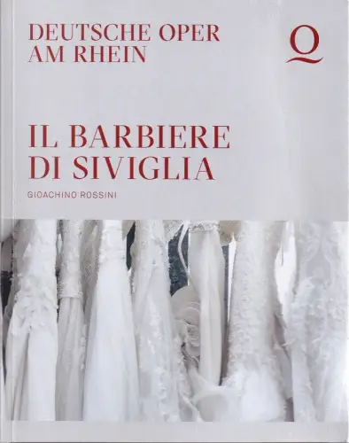 Deutsche Oper am Rhein, Christoph Meyer, Anna Melcher: Programmheft Gioachino Rossini  IL BARBIERE DI SIVIGLIA Premiere 11. Juni 2021 Düsseldorf Spielzeit 2020 / 21. 