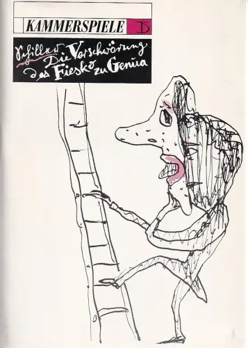 Deutsches Theater / Kammerspiele, Thomas Langhoff, Daniel Fiedler, Hans Nadolny, Wolfhard Theile (Probenfotos): Programmheft Schiller DIE VERSCHWÖRUNG DES FIESKO ZU GENUA Premiere 12. Januar 1992 109. Spielzeit. 