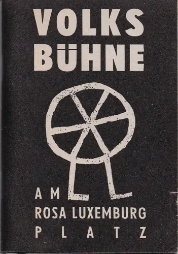 Volksbühne am Rosa Luxemburg Platz, Frank Castorf: Programmheft Arnolt Bronnen RHEINISCHE REBELLEN Spielzeit 92 / 93 Nr. 1. 