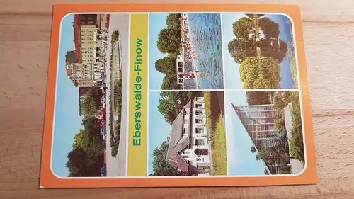 DDR Postkarte Eberswalde Finow