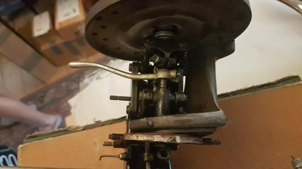 Lambert Schreibmaschine 1896 System: Tastring 6