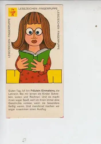 LESEZEICHEN - FINGERPUPPE - Pestalozzi-Verlag, Erlangen