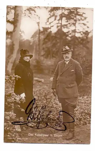 MONARCHIE - DEUTSCHLAND, Kaiser Wilhelm II, Doorn, Autograph / Facsimile