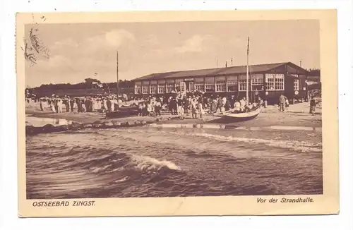 0-2385 ZINGST, Strandhalle, 1927