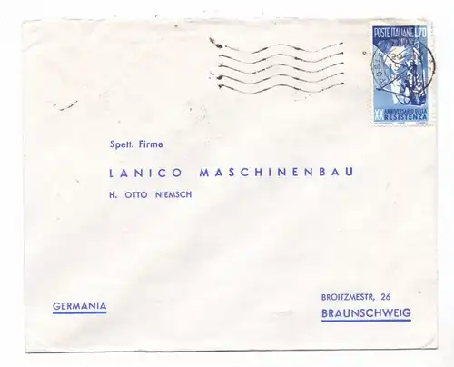 ITALIA - 1965, Unificato 993, Resistenca