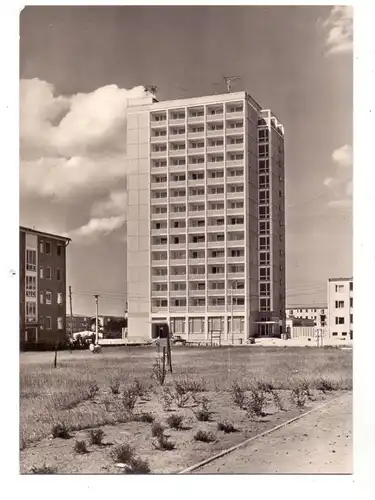 0-7560 GUBEN / Wilhelm-Pieck-Stadt, Obersprucke, Hochhaus, 1967