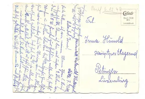 5238 HACHENBURG - MARIENSTATT, Kloster, Luftaufnahme, 1938