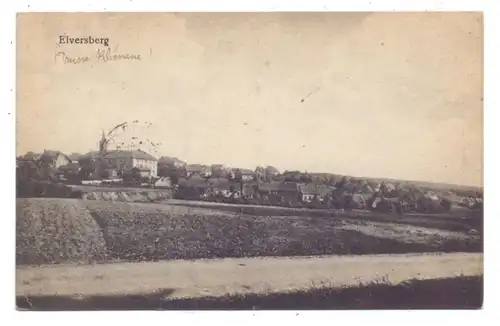 6683 SPIESEN - ELVERSBERG, Ortsansicht Elversberg, 1919
