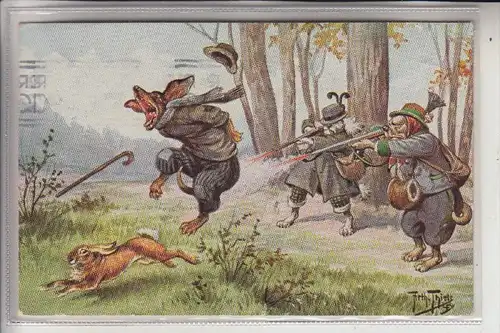 JAGD - HUNTING - JACHT - CHASSE - CACCIA - CAZA - LOWIECTWO - ARTHUR THIELE, 1926