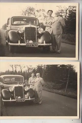 AUTO - MERCEDES - BENZ, 50er Jahre, 2 Photos