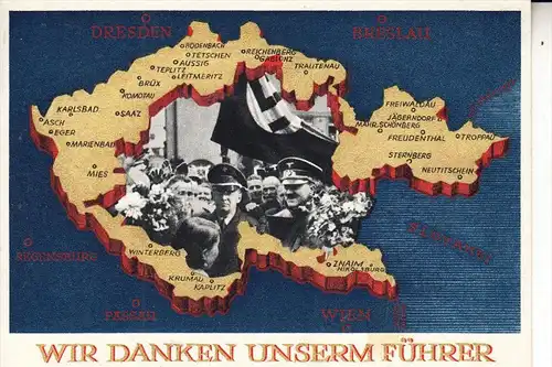 GESCHICHTE - Ganzsache III.Reich, Sonderstempel Staatsbesuch des Prinzregenten Paul von Jugoslawien, 1939