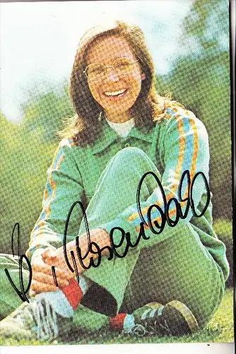 SPORT - LEICHTATHLETIK - HEIDE ROSENDAHL, Olympia - Siegerin 1972, Autogramm