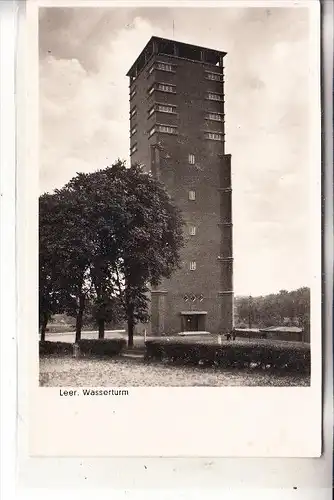 2950 LEER, Wasserturm / water toren / water tower / chateau d'eau, 1952