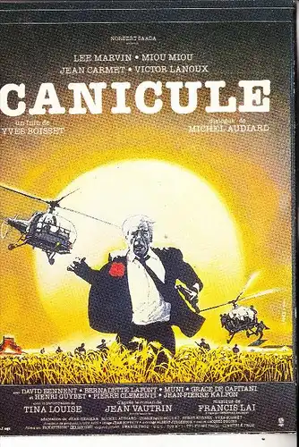 HUBSCHRAUBER / HELIKOPTER, FILM "CANICULE", Affiche