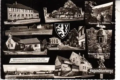 5608 RADEVORMWALD, Mehrbild, S/W & Color