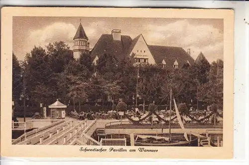 1000 BERLIN - WANNSEE, Schwedischer Pavillon