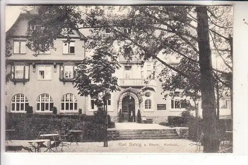 5407 BOPPARD - BAD SALZIG, Kurhaus, 1912