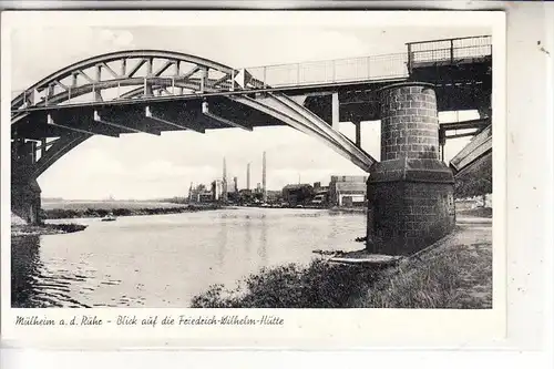 4330 MÜLHEIM / Ruhr, Blick auf die Friedrich-Wilhelm-Hütte