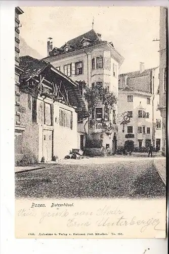 I 39100 BOZEN / BOLZANO, Batzenhäusl, 1907