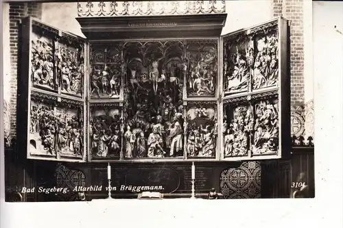 2360 BAD SEGEBERG, Altarbild von Brüggemann, 1930