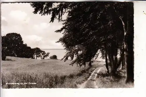 2307 SCHWEDENECK, Wanderweg an der Ostsee, Landpoststempel Dänisch -Nienhof, Brfm. fehlt