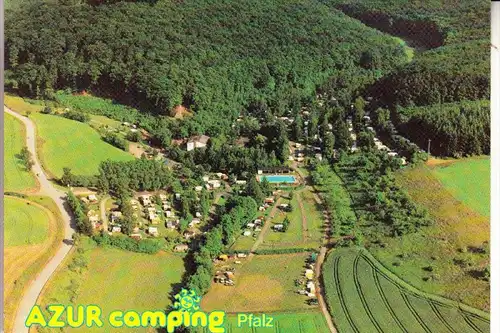 6760 ROCKENHAUSEN - GERBACH, Camping Platz AZUR, Luftaufnahme