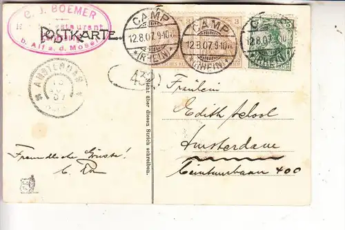 5583 ZELL, Marienburg, 1907, Scharr & Dathe - Trier