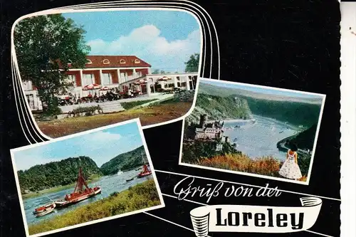 5423 LORELEY, Gruß von der Loreley, Gasthaus