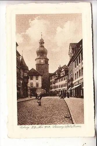 8630 COBURG, Steinweg, Spitalturm, 1925