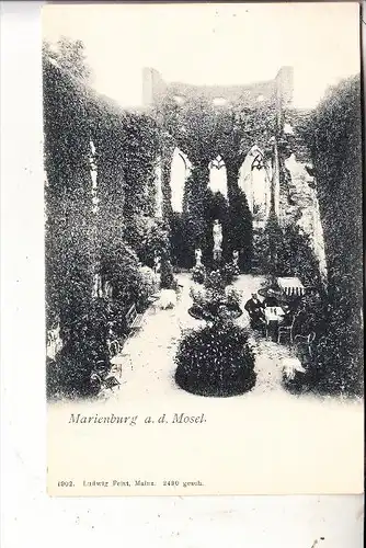 5583 ZELL, Marienburg, Innenansicht, 1902