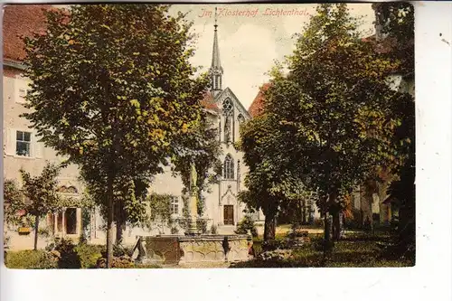 7570 BADEN - BADEN, Kloster Lichtenthal, Klosterhof, 1906