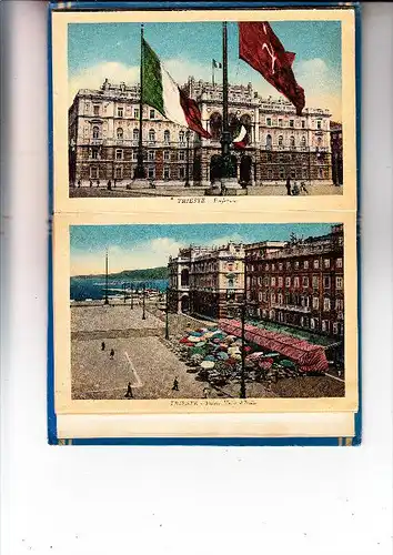 I 34100 TRIESTE, Ricordo di Trieste, 32 Vedute / Vues / Ansichten