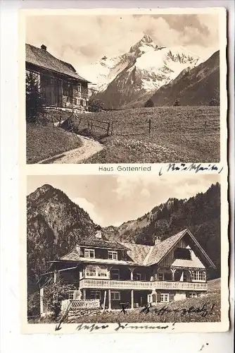 8980 OBERSTDORF, Spielmannsautal, Haus Gottenried, 1937