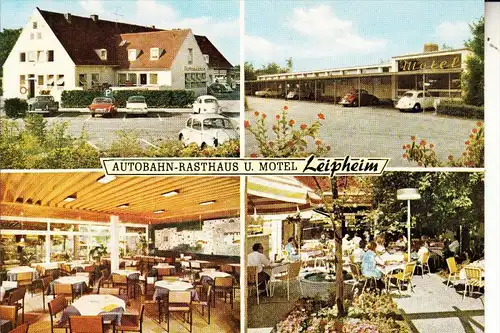 8874 LEIPHEIM, Autobahn-Rasthaus und Motel