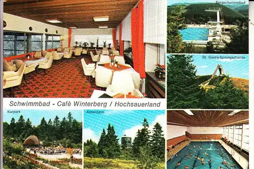 5788 WINTERBERG, Cafe Winterberg, Schwimmbad