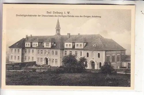 3490 BAD DRIBURG, Dreifaltigkeitskloster