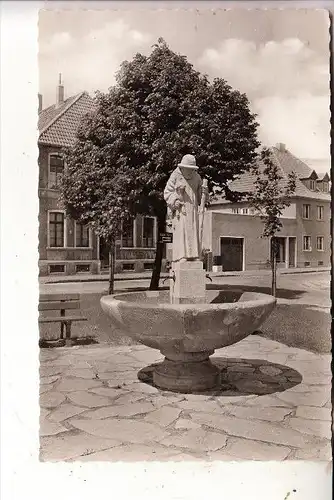 4500 OSNABRÜCK, Rosenplatz, Schäferbrunnen, 1955