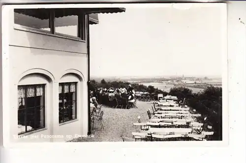 4240 EMMERICH - HOCHELTEN, Kurhaus, Blick auf Emmerich, 1951