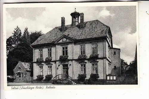 3040 SOLTAU, Rathaus, 1951, Druckstelle