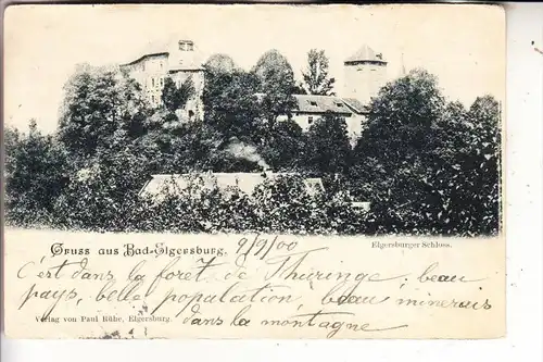 0-6303 ELGERSBURG, Schloß, 1900