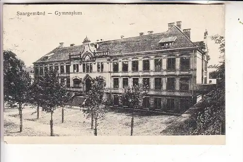 F 57200 SARREGUEMINES / SAARGEMÜND, Gymnasium, 1918