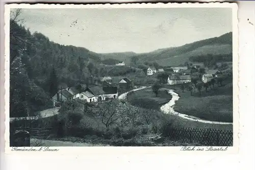 5568 DAUN - GEMÜNDEN, Blick ins Liestal, 1936