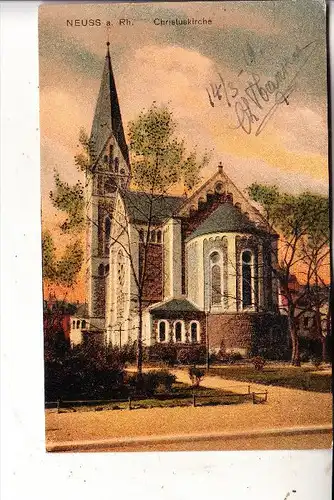 4040 NEUSS, Christus-Kirche, 1919