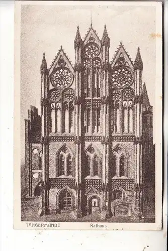 0-3504 TANGERMÜNDE, Rathaus, 1929