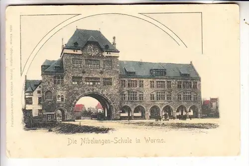 6520 WORMS, Nibelungen Schule, 1901