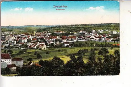 6660 ZWEIBRÜCKEN, Panorama, 1918