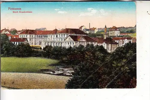 6780 PIRMASENS, Städt. Krankenhaus, Druckstellen