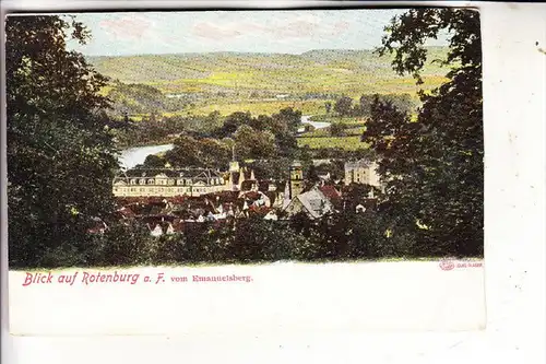 6442 ROTENBURG, Blick vom Emanuelsberg