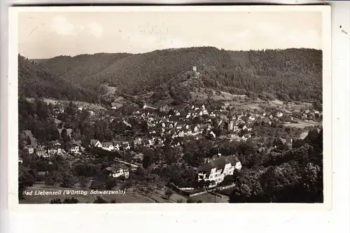 7263 BAD LIEBENZELL, Panorama, 1934, Landpoststempel "Möttlingen über Calw"